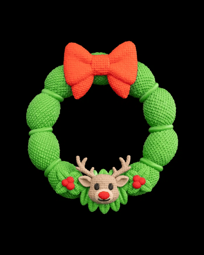 Reindeer Christmas Wreath