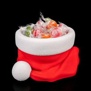 Santa's Hat Treat Bowl