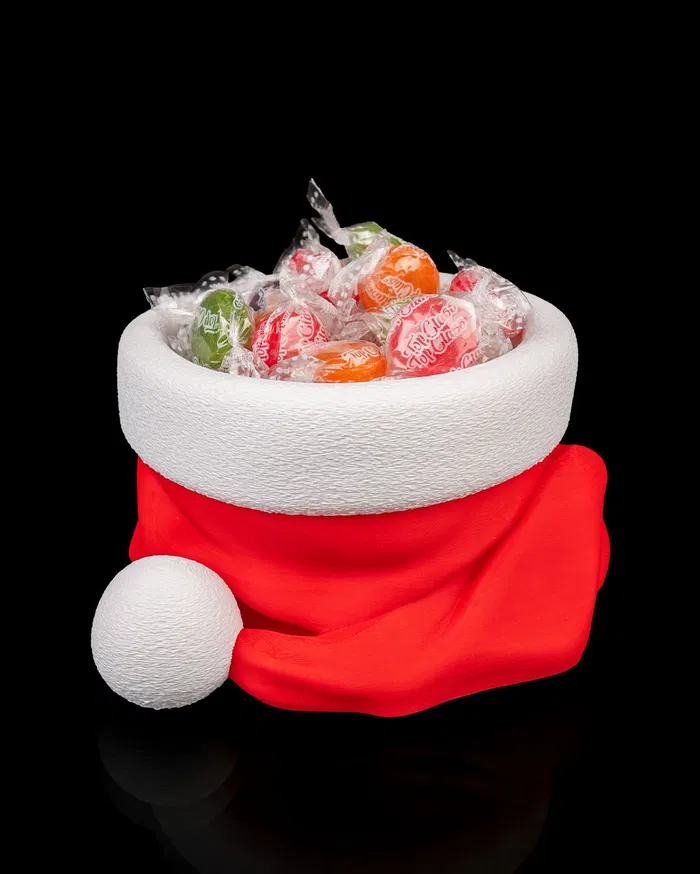 Santa's Hat Treat Bowl